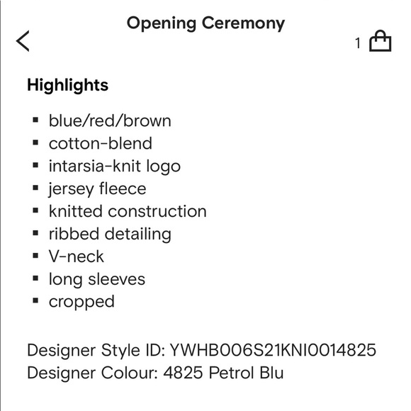 Opening Ceremony Sweater - Picture 7 of 13